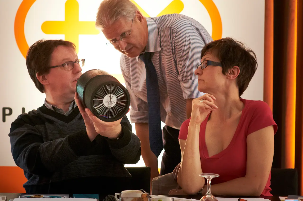 Die Jury bei der Arbeit